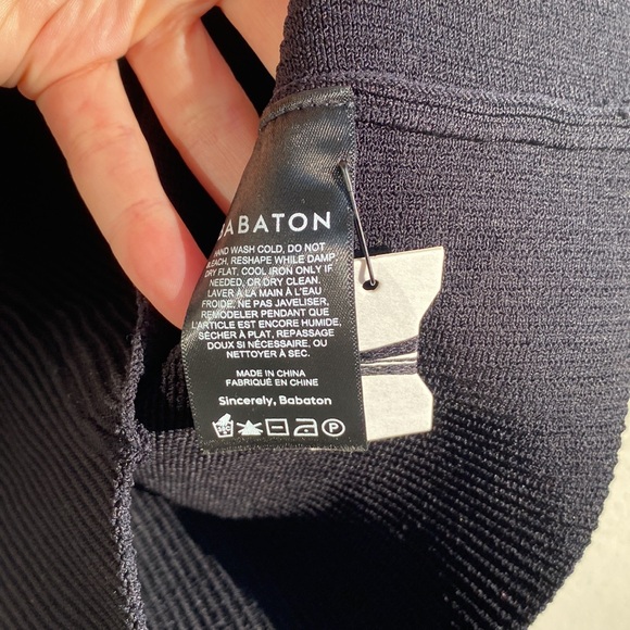BABATON Sculpt Knit Criss Cross Dress NWT - Picture 8 of 11
